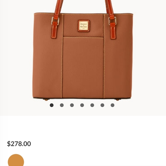 Dooney and Bourke shoulder tote bag - Picture 7 of 12